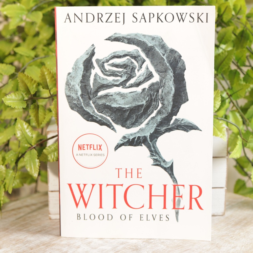 The Witcher Blood of Elves Andrzej Sapkowski Netflix Series Paperback Book